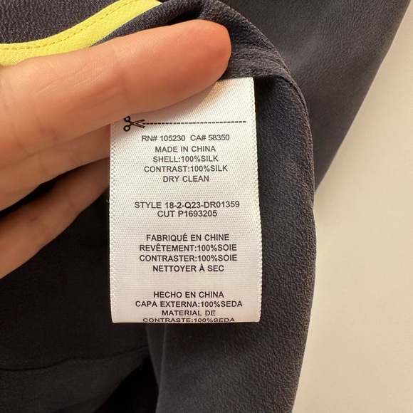 Equipment femme silk shirt dress size xs - Picture 5 of 6